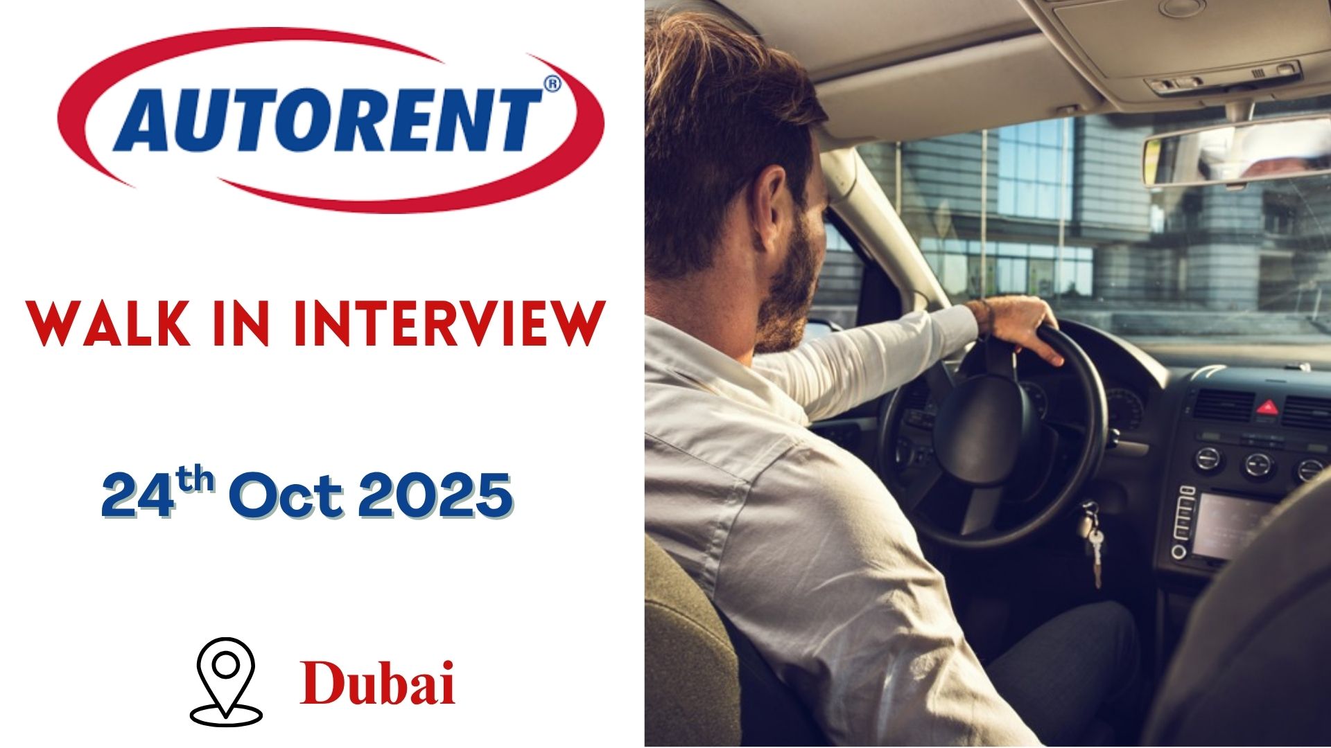 Autorent Car Rental Walk in Interview in Dubai
