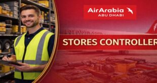 Air Arabia Abu Dhabi Stores Controller Job