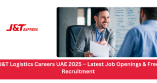J&T Logistics Careers UAE