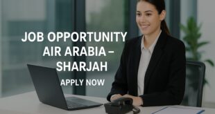 Office Assistant Job Opportunity at Air Arabia Sharjah
