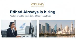 Etihad Airways Jobs 2026