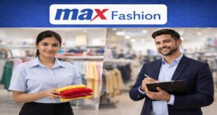 Max Fashion UAE walk-in interviews 2026