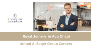 Royal Joinery Office Boy Job in Abu Dhabi | United Al Saqer Group Careers