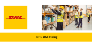 DHL UAE Hiring Warehouse Operator
