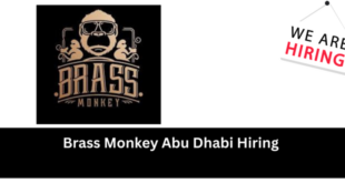 Brass Monkey Abu Dhabi Hiring